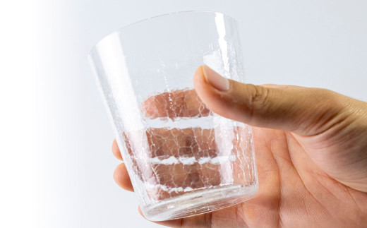 CRACKS ロックグラス ペア グラス ウイスキーグラス ペアグラス コップ 食器 クリスタル製 ガラス製 ペアセット セット 北海道 小樽市