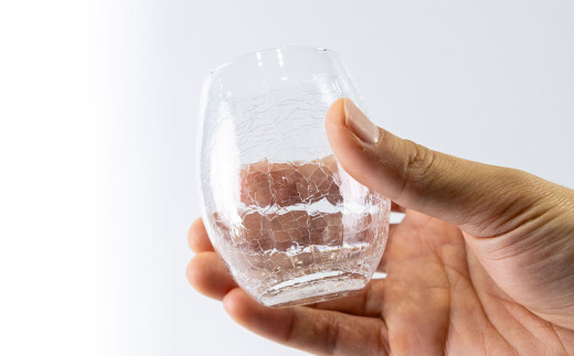 CRACKS 冷酒グラス ペア グラス ペアグラス コップ 食器 クリスタル製 ガラス製 ペアセット セット 北海道 小樽市