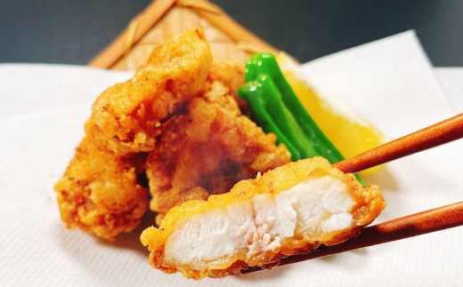 北海道産 真ふぐ唐揚げ （しょうゆ味） 1kg （500g×2） 真ふぐ 真フグ ふぐ フグ 唐揚げ 魚 さかな 魚介 海鮮 醤油味 北海道 小樽市 冷凍