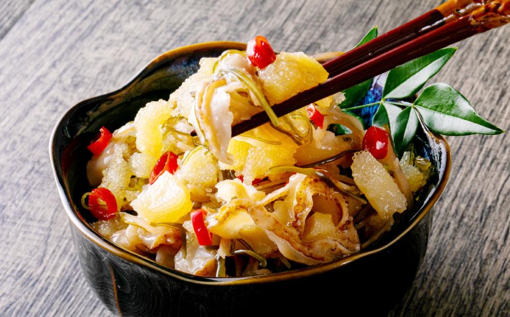 【454】北海道小樽よりお届け！ 小分けパック 白醤油松前漬けセット E0080430