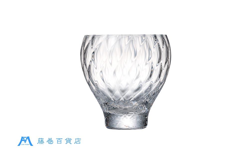 【藤巻百貨店】＜深川硝子工芸＞クリスタルグラス「GOKAN」クリア（OWAN WAVE）