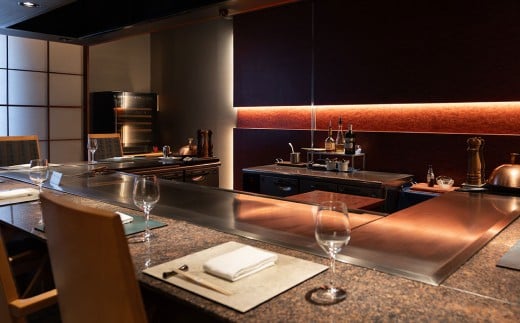 「活蝦夷アワビ」ディナーコース