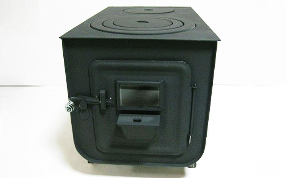 新保製作所 角型3面窓付薪ストーブ ”FIRESIDE”