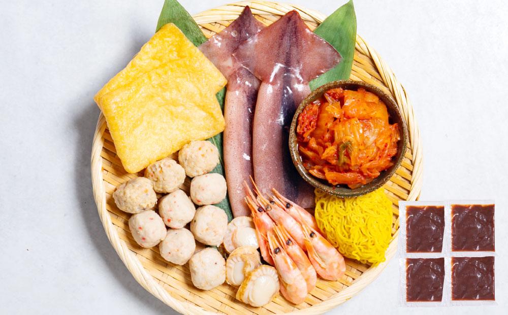 【4】北海道小樽よりお届け！ 海鮮キムチ鍋セット E0080587