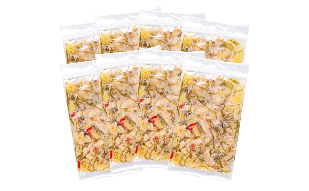 【454】北海道小樽よりお届け！ 小分けパック 白醤油松前漬けセット E0080430