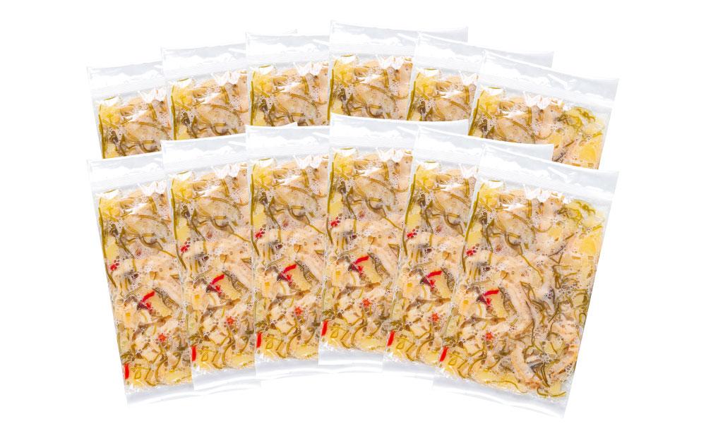 【456】北海道小樽よりお届け！ 小分けパック 白醤油松前漬けセット G0080432