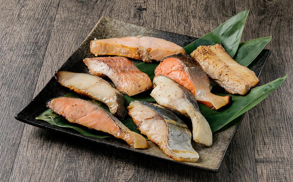 【2か月定期便】紅鮭と北海道産干物の詰合せ・熟成漬魚 8種詰合せ