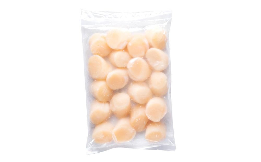 【355】北海道小樽よりお届け！ 北海道産 急速冷凍 刺身用帆立 D0080418