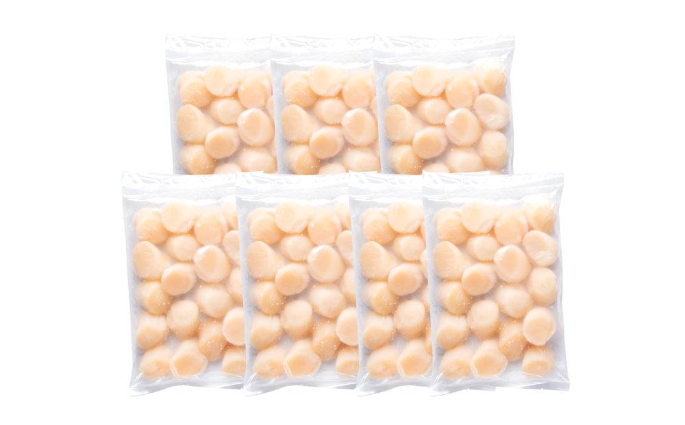 【359】北海道小樽よりお届け！ 北海道産 急速冷凍 刺身用帆立 M0080422