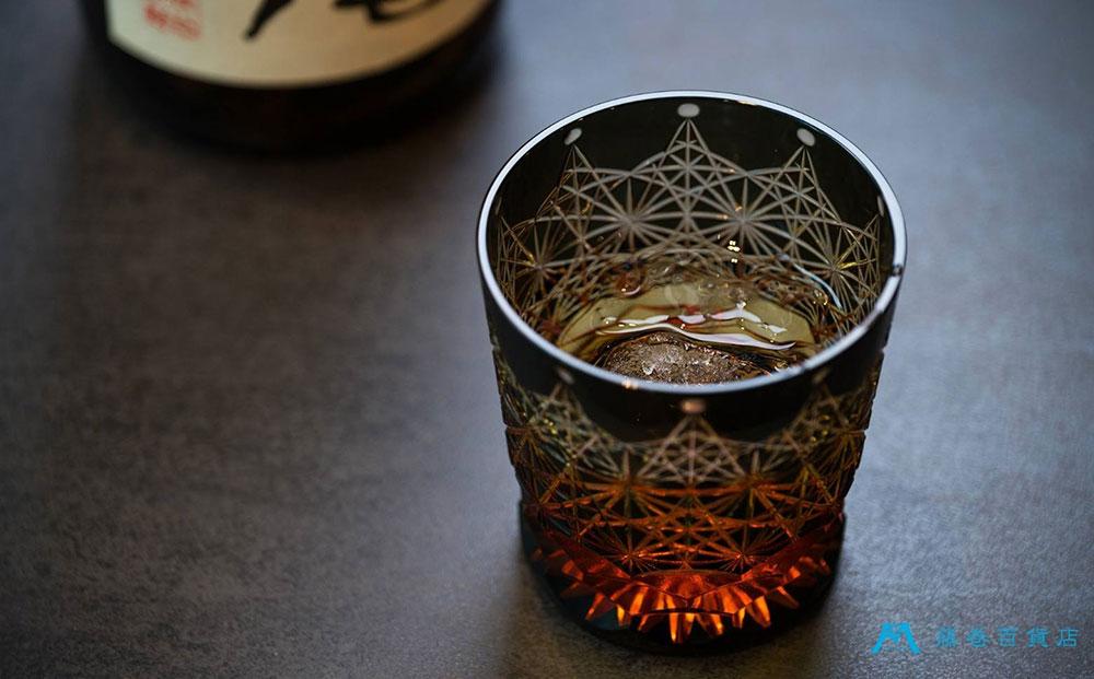 【藤巻百貨店】＜深川硝子工芸＞二色被せクリスタル 小樽切子 オールド「冠」