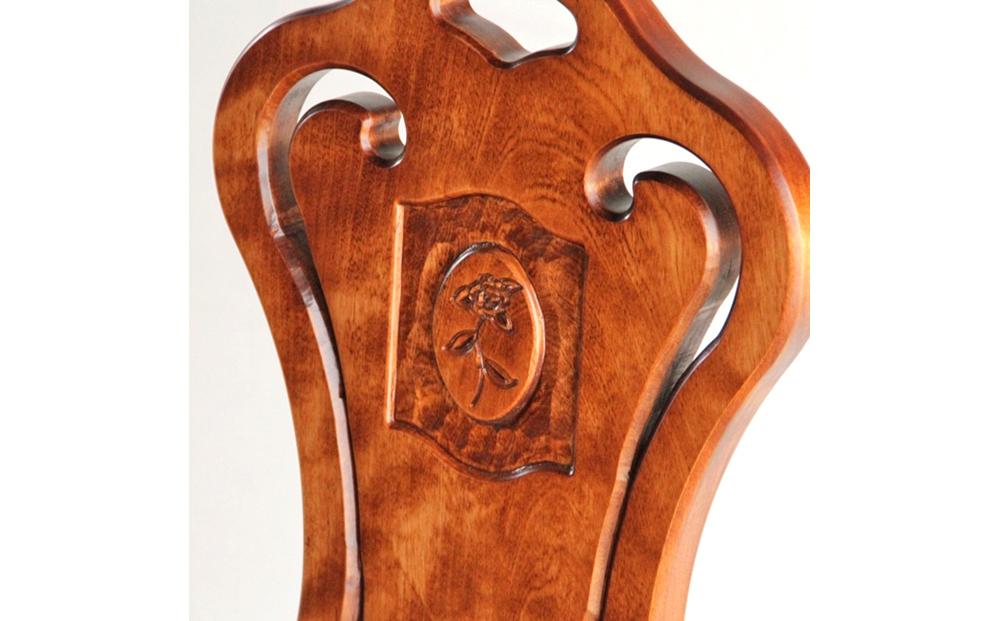 旭川家具 クリエイトファニチャー CANTERBURY(カンタベリー) チェアK Cタイプ 【 国産 無垢 インテリア 木製 クラシック チェア 椅子 チェアー ダイニングチェア 北海道 】 _00787