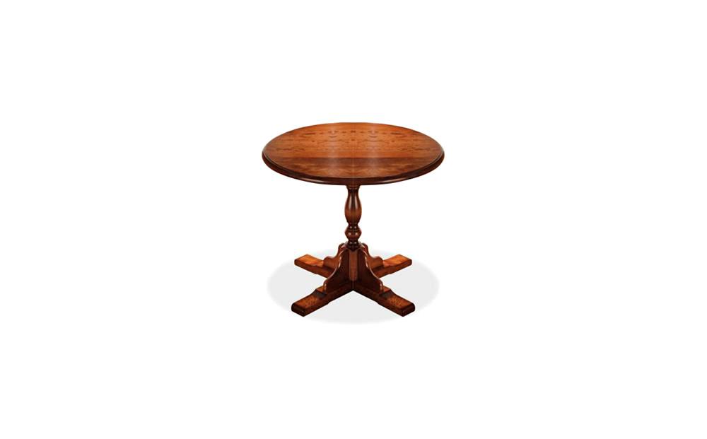 旭川家具　クリエイトファニチャー　CHELSEA丸テーブル 【 国産 無垢 インテリア 木製 クラシック 丸テーブル ダイニングテーブル ラウンドテーブル コンパクト ダイニング 北海道 】 _01240