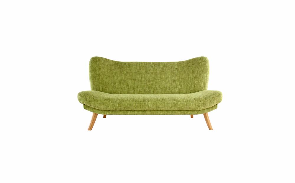 旭川家具 宮田産業 CAPA(キャパ) 2人掛けソファ タモ 【 国産 無垢 インテリア 木製 ナチュラル ソファ ソファー 2人掛け 2.5人掛け コンパクトソファ リビング ダイニング 北海道 】_01374