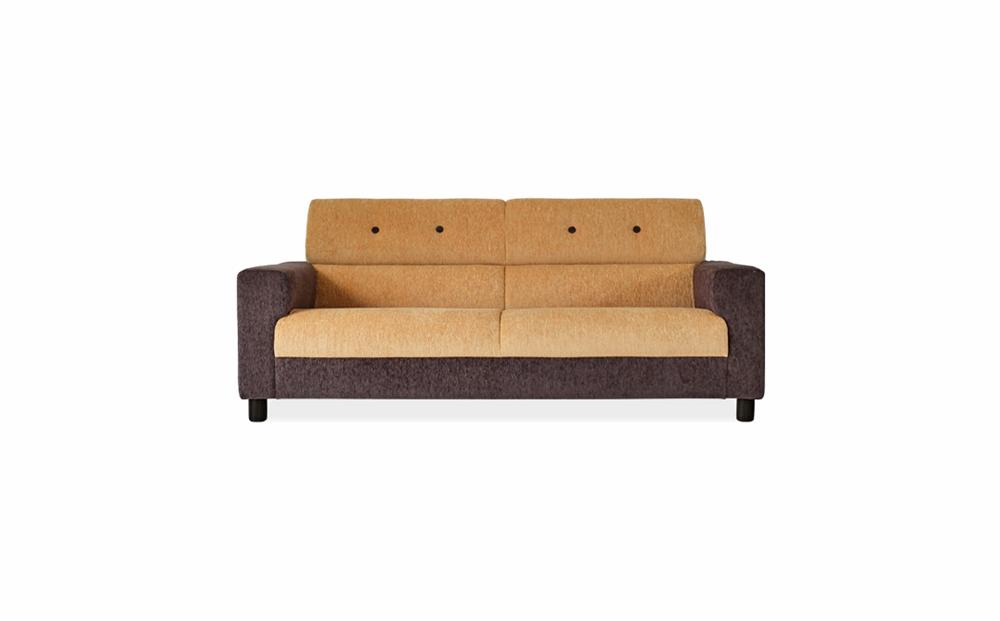 旭川家具　宮田産業　ピノ 3人掛けソファ ブラック 【 国産 無垢 インテリア 木製 コンパクト ソファ ソファー 3人掛け カウチ コーナー リビング ダイニング 北海道 】_01520