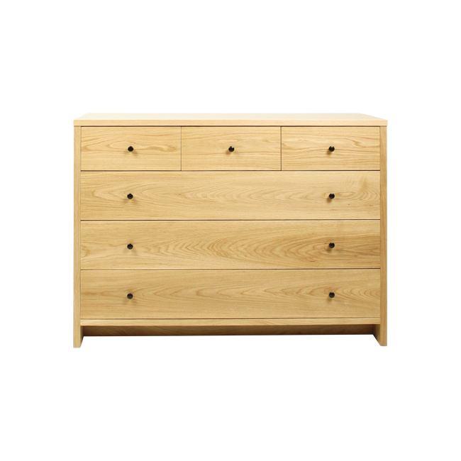 旭川家具　山室家具製作所　プロトNo.801チェスト(4段)　 ナラ 【 国産 無垢 インテリア 木製 収納 ナチュラル キャビネット チェスト リビング ダイニング 北海道 】 _01967