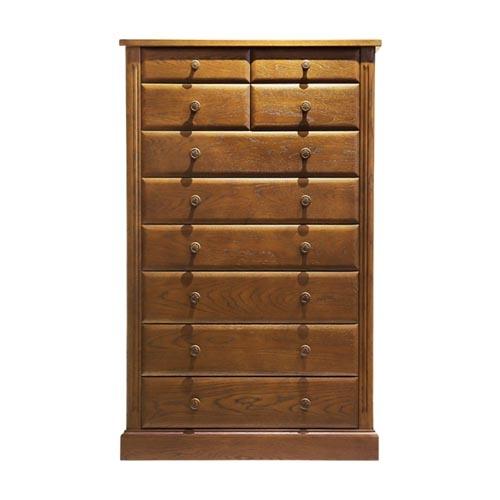 旭川家具 山室家具製作所 エスポアール No.15 整理タンス 【 国産 無垢 インテリア 木製 シック チェスト タンス 収納 寝室 北海道 】 _03415