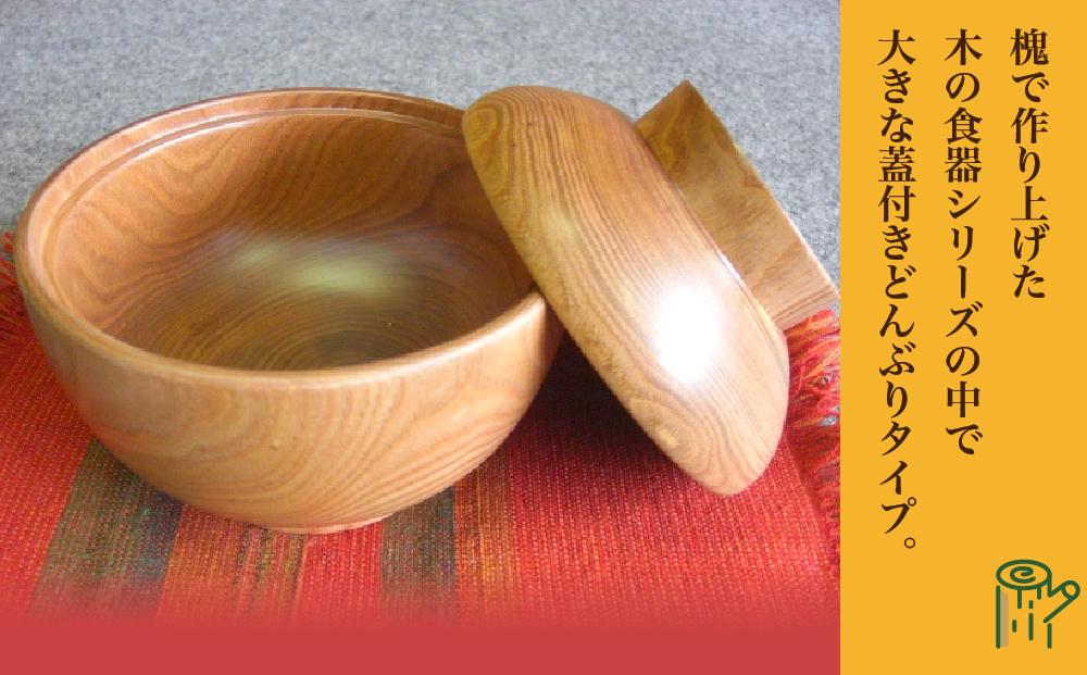 【ギフト用】旭川産の槐（えんじゅ）どんぶり蓋付 ペア_00502