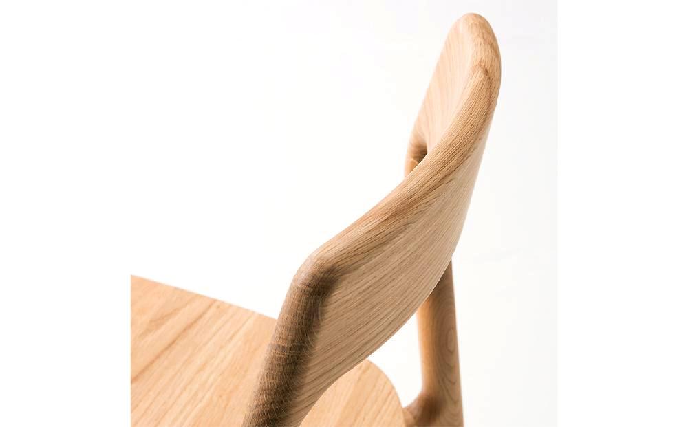 旭川家具 カンディハウス コレント サイドチェアー（木座） 北海道ナラNF_00269