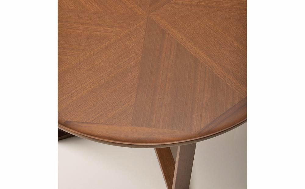旭川家具 カンディハウス ガーベラ 丸テーブルφ70（M） ウォルナットCW_00727