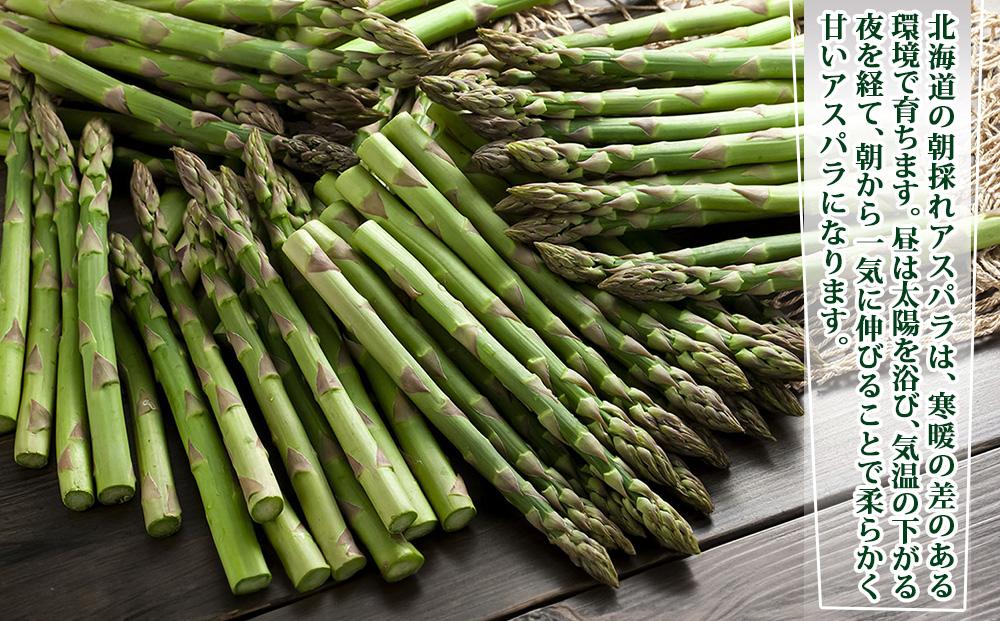 【2026年先行予約】朝採りアスパラ Lサイズ 1kg（500g×2）鮮度保持パック入り 旭川近郊産 露地物(5月中旬発送開始予定) 【 アスパラ アスパラガス 朝採り とれたて 野菜 旬 小分け 保存 産直 産地直送 お取り寄せ 旭川市 北海道 】_01590