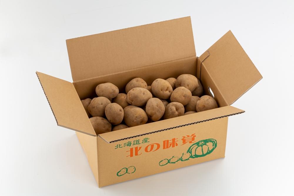 秋とれたて 新じゃが キタアカリ 8kg(2025年10月発送開始予定)北海道産じゃがいも ジャガイモ 【 じゃがいも いも イモ 芋 野菜 産地直送 旬 お取り寄せ 旭川市 北海道 】_03813