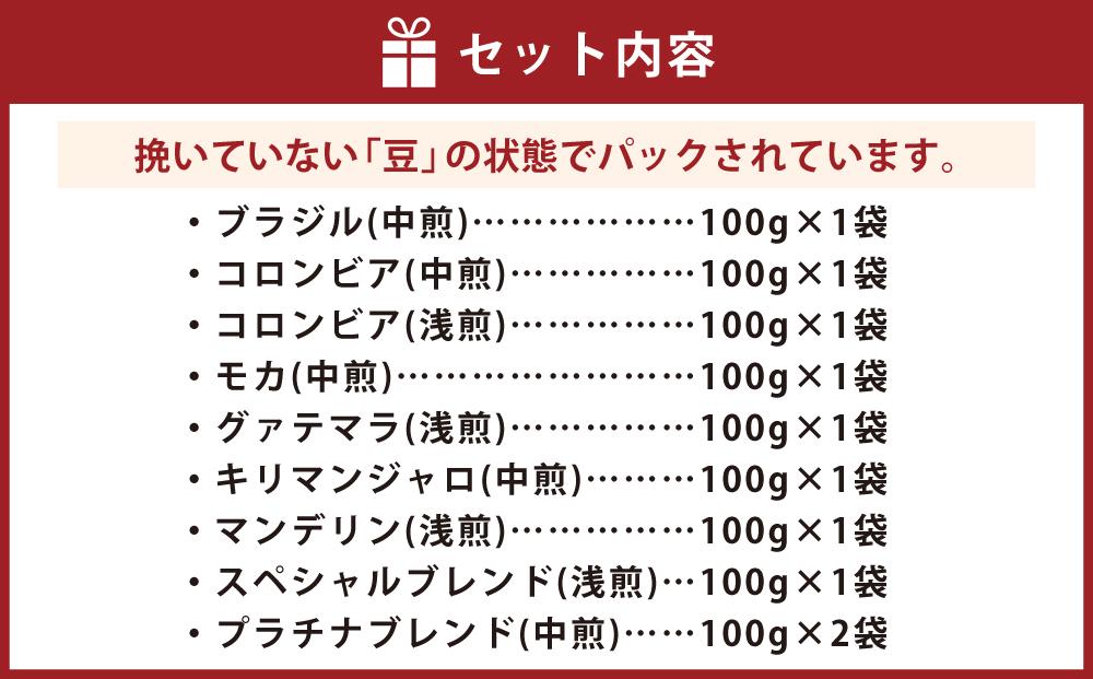 【豆】浅煎＆中煎　100ｇ×10袋　北海道旭川焙煎　ワイズコーヒー西神楽焙煎工場直送_02945