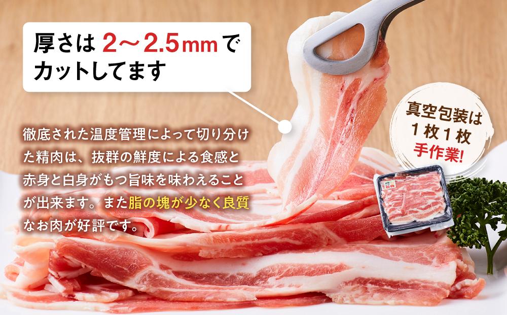 【旭川産ブランド豚】希少部位！笹豚バラ900g(300g×3パック) 【 豚肉 お肉 豚バラ 豚バラ肉 しゃぶしゃぶ 鍋 お鍋 焼肉 焼き肉 やきにく 小分け 個包装 冷凍 国産 北海道 ギフト スライス お取り寄せ グルメ 旭川市 北海道 】_04810
