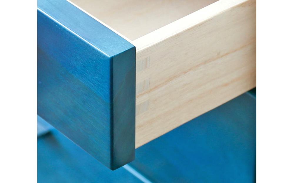 旭川家具 クリエイトファニチャー ヨッペン チェスト 【 国産 無垢 インテリア 木製 収納 スタイリッシュ キャビネット サイドボード リビング ダイニング カバ 北海道 】 _00987