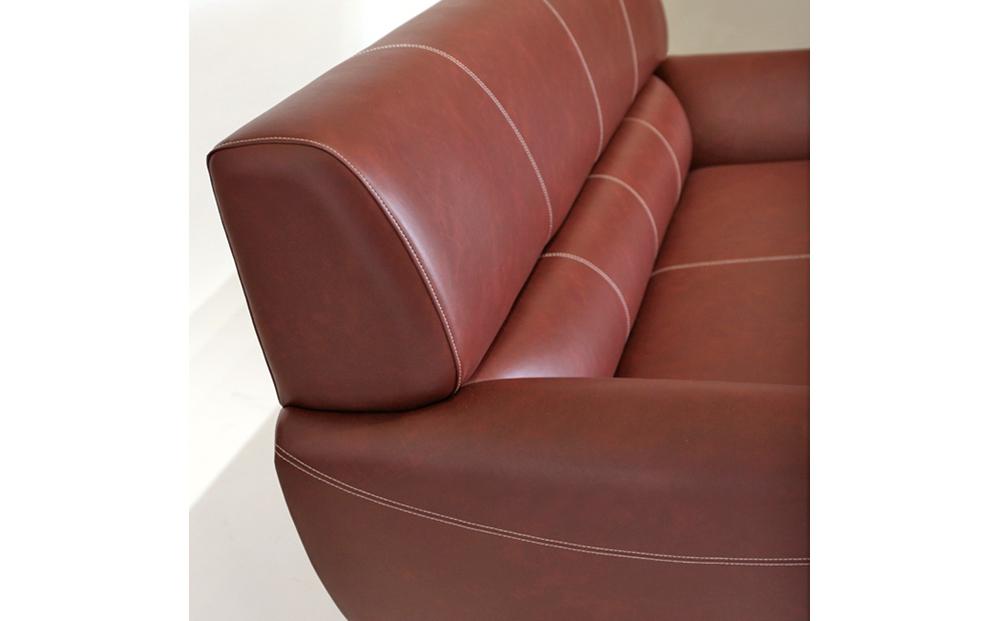 旭川家具 宮田産業 LINDA(リンダ) 3人掛けソファ ナチュラル色 【 国産 無垢 インテリア 木製 モダン ソファ ソファー 2.5人掛け 3人掛け リビング ダイニング 北海道 】_00999