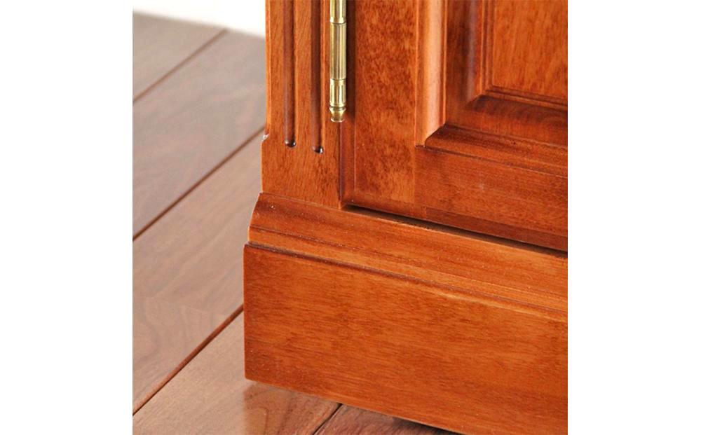 旭川家具　クリエイトファニチャー　CHELSEA書棚 【 国産 無垢 インテリア 木製 クラシック 収納 チェスト タンス 本棚 ブックシェルフ 北海道 】 _01237