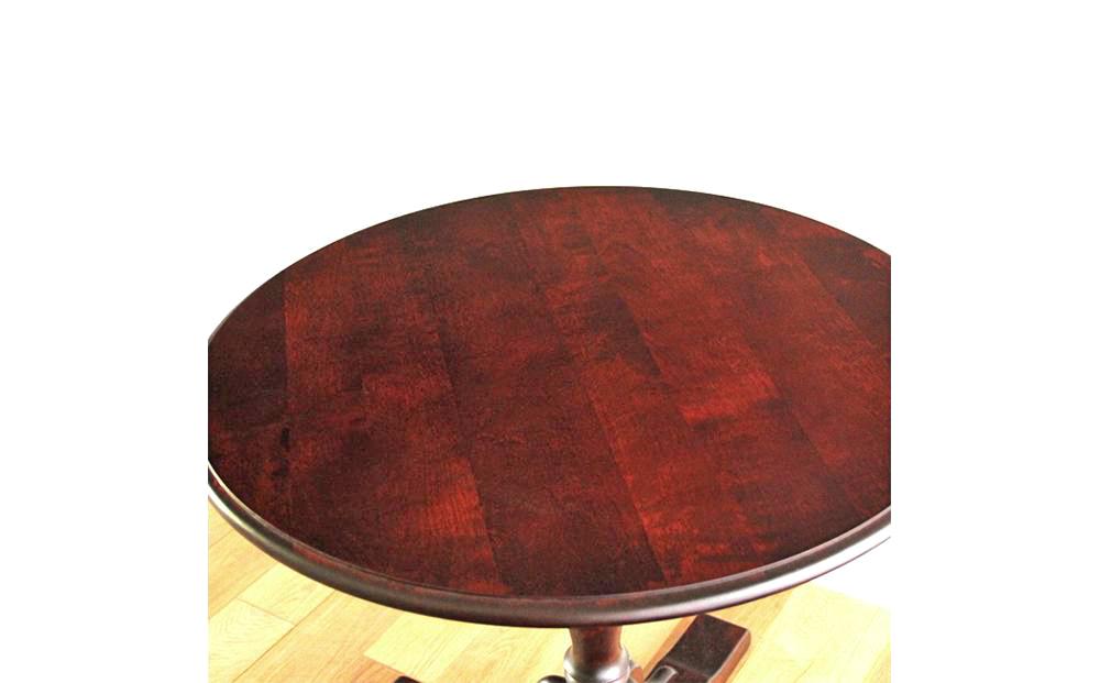 旭川家具　クリエイトファニチャー　HOKKAI(北海) 丸テーブル 【 国産 無垢 インテリア 木製 民芸 丸テーブル ダイニングテーブル ラウンドテーブル コンパクト ダイニング 北海道 】 _01245