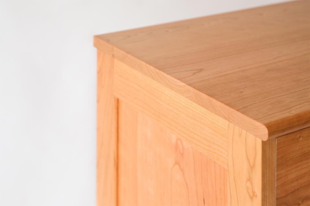 旭川家具 MUKU工房オリジナル ムク チェスト チェリー 【 国産 無垢 インテリア 木製 収納 ナチュラル キャビネット チェスト リビング ダイニング 北海道 】 _03229