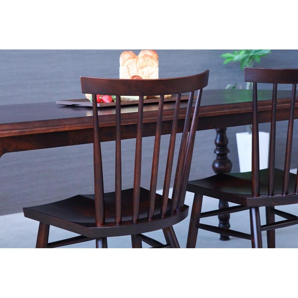 旭川家具 クリエイトファニチャー 北海 ウィンザーチェア カバ(北海) 【 国産 無垢 インテリア 木製 クラシック 民芸 チェア 椅子 チェアー ダイニングチェア ウィンザーチェア 北海道 】 _03862