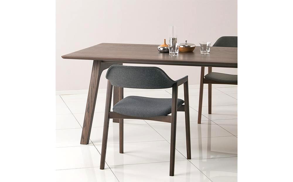 旭川家具 カンディハウス TEN アームチェアーUB（座張） 北海道タモDBR／トニカDGY_00278