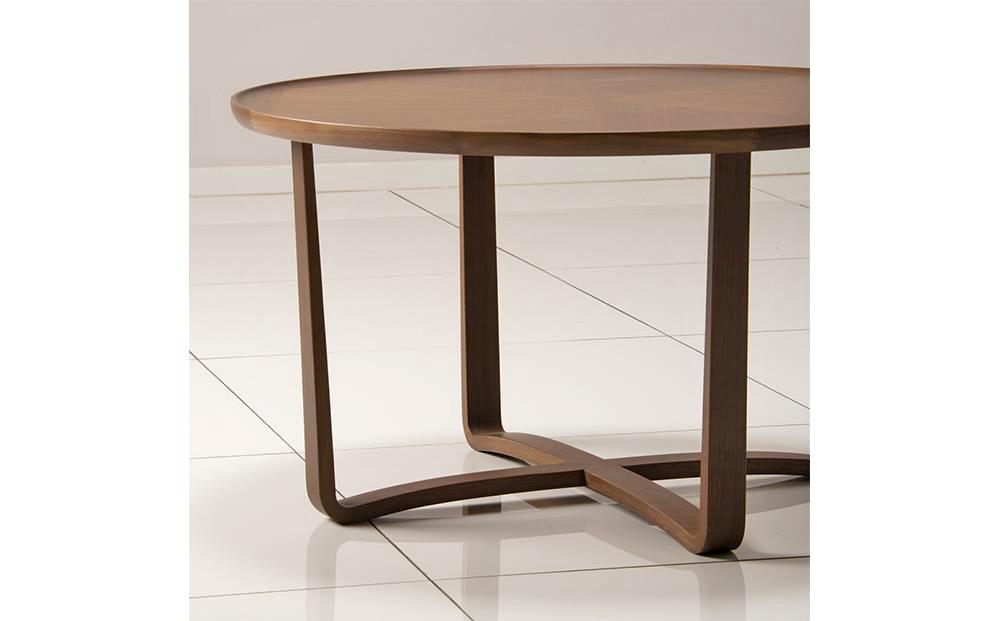 旭川家具 カンディハウス ガーベラ 丸テーブルφ70（M） ウォルナットCW_00727