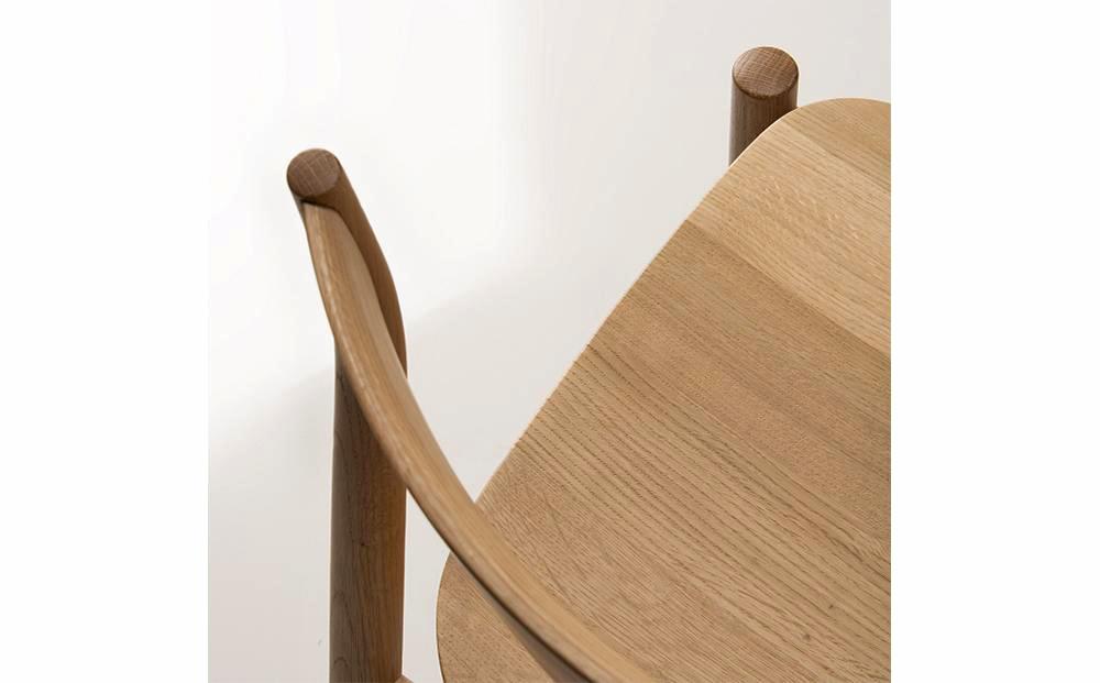 旭川家具 カンディハウス KAMUY サイドチェアー（木座） 北海道ナラNF_00743