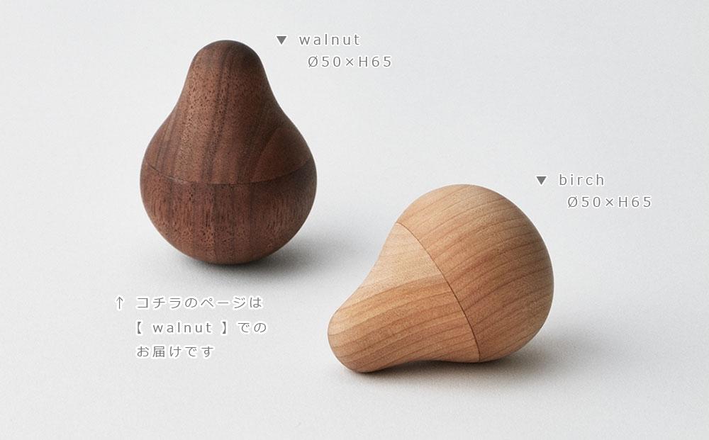 Figs massager 　walnut/SASAKI【旭川クラフト(木製品/ツボ押し)】フィグス マッサージャー / ササキ工芸_03272