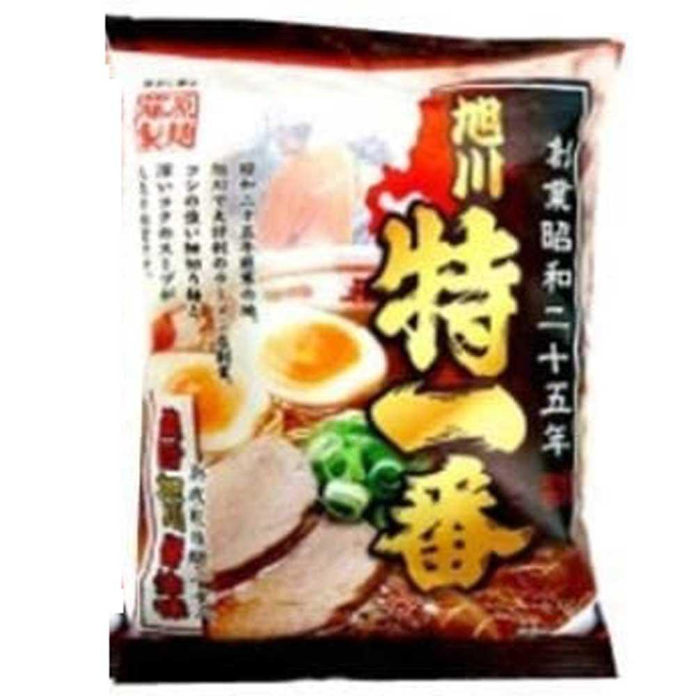 藤原製麺 旭川製造 旭川醤油ラーメン 1箱(10袋入)/特一番醤油ラーメン 1箱(10袋入)インスタント袋麺_02140