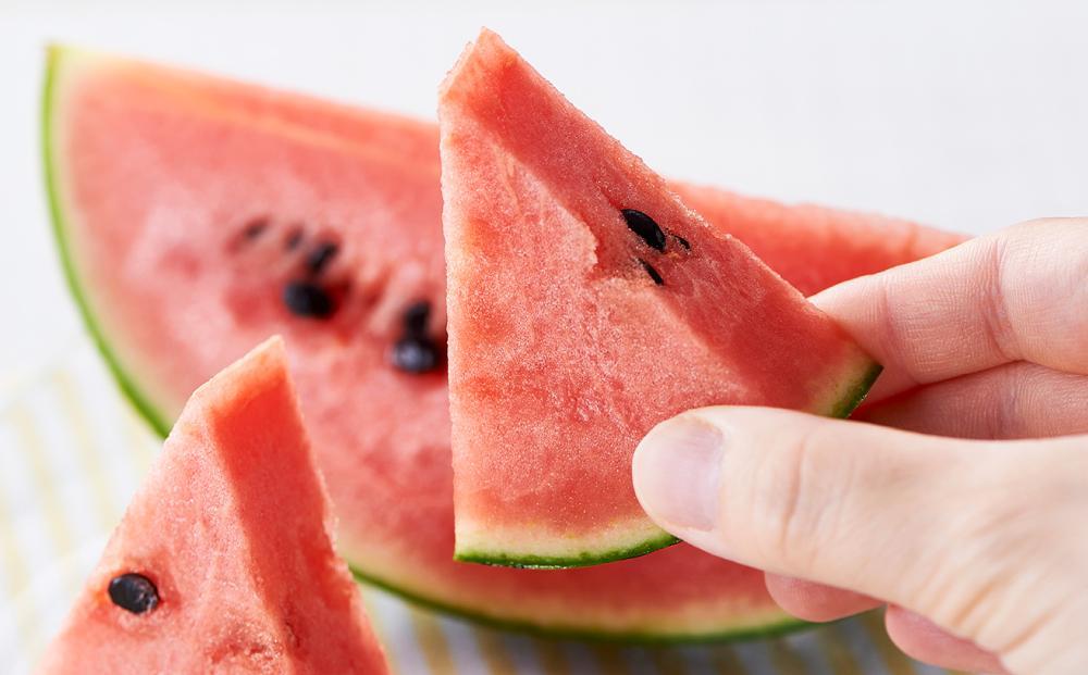 【26年発送先行予約】北海道産小玉スイカ約1.6kg×2玉 (2026年7月中旬から発送開始予定)_02063