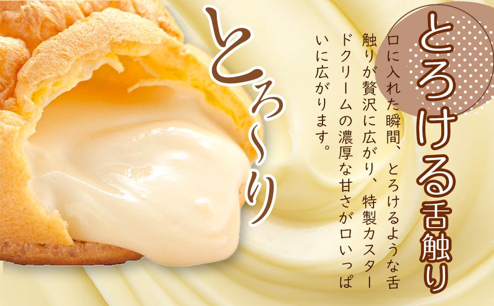 梅屋名物「しゅうくりぃむ」　12個 【 シュークリーム 菓子 お菓子 おかし スイーツ デザート 洋菓子 旭川 北海道 人気 お楽しみ セット 食品 】_04851