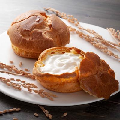 【定期便】グルテンフリー、米粉100％美「米粉シュークリーム」9個　（3回隔月発送）【 シュークリーム 菓子 お菓子 おかし スイーツ デザート 洋菓子 旭川 北海道 人気 お楽しみ セット 食品 】_04852