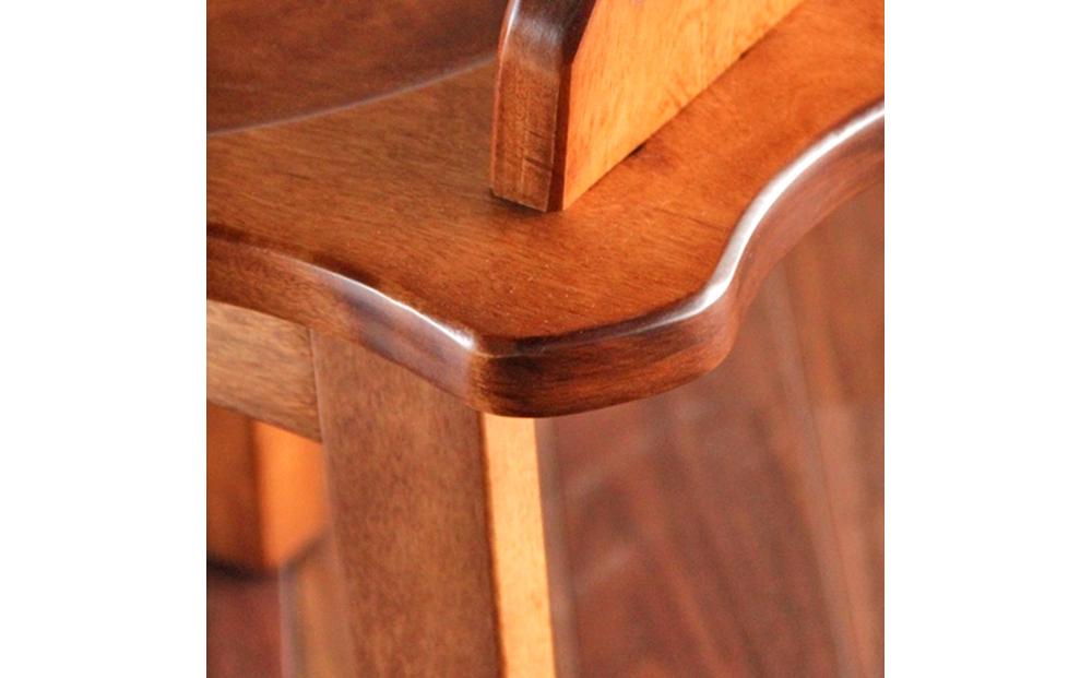 旭川家具 クリエイトファニチャー CANTERBURY(カンタベリー) チェアK Cタイプ 【 国産 無垢 インテリア 木製 クラシック チェア 椅子 チェアー ダイニングチェア 北海道 】 _00787