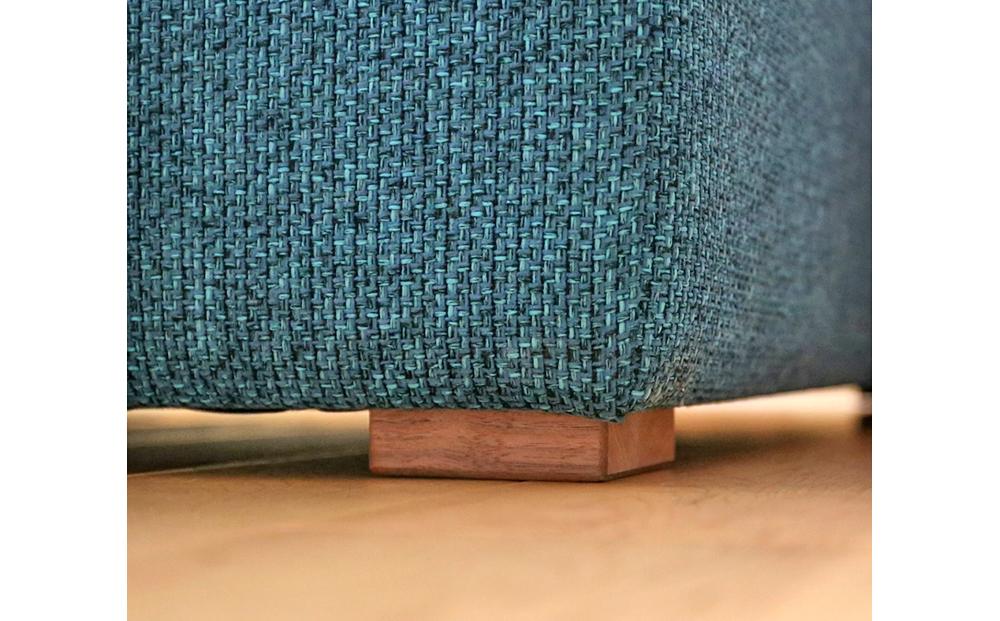 旭川家具 宮田産業 GRUNDY(グランディ) パフ 幅120 奥行120 【 国産 無垢 インテリア 木製 ポップ ソファ ソファー 1人掛け コンパクトソファ ソファベッド コーナー リビング ダイニング 北海道 】_00993