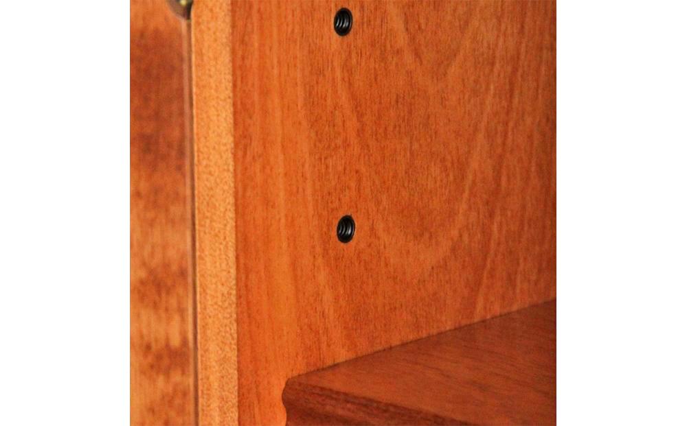 旭川家具　クリエイトファニチャー　CHELSEA書棚 【 国産 無垢 インテリア 木製 クラシック 収納 チェスト タンス 本棚 ブックシェルフ 北海道 】 _01237