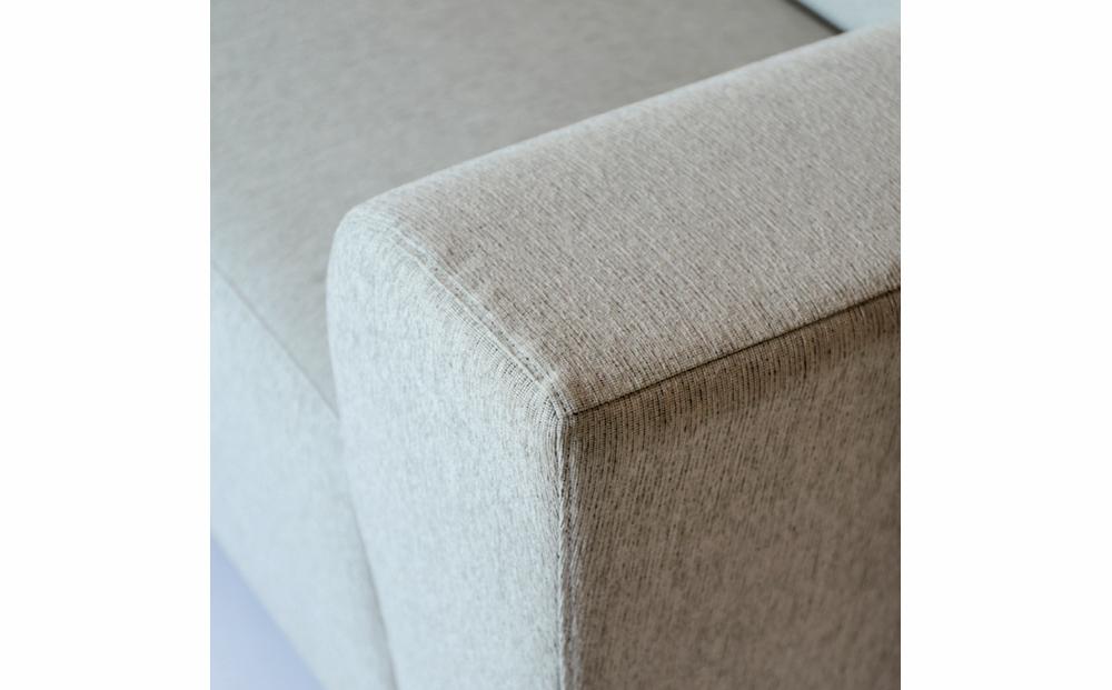 旭川家具　宮田産業　ビルド アームズ 2人掛けソファ　ブラウン 【 国産 無垢 インテリア 木製 ラグジュアリー ソファ ソファー 2人掛け リビング ダイニング 北海道 】_01516