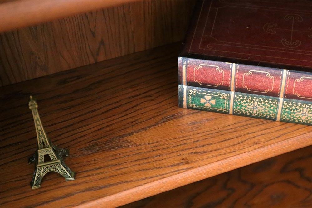 旭川家具 山室家具製作所 エスポアール No.115 オープン書棚 【 国産 無垢 インテリア 木製 シックチェスト タンス 収納 本棚 ブックシェルフ ダイニング 書斎 北海道 】 _03414