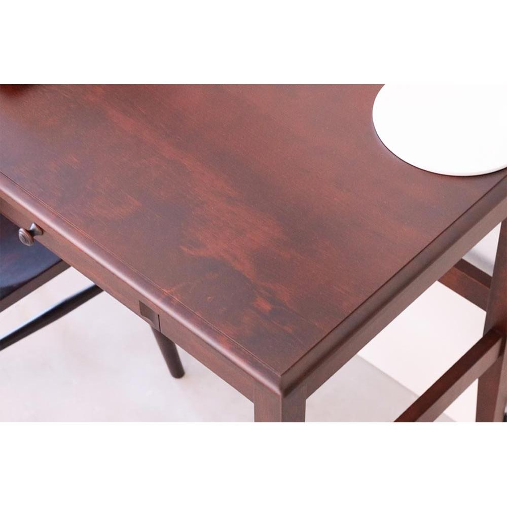 旭川家具 クリエイトファニチャー 北海 デスク カバ(北海) 【 国産 無垢 インテリア 木製 クラシック 民芸 コンパクト 机 パソコンデスク ワークデスク 勉強机 北海道 】 _03867