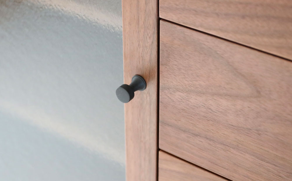 旭川家具 MUKU工房オリジナル ジャム サイドボード 80 ウォールナット_04896