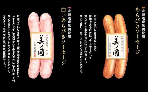 【ふるさと納税】 北海道プレミアム 美ノ国 熟成あらびきステーキ＆ソーセージ 10点セット 肉 にく 贈答 ギフト 詰め合わせ あらびきステーキ あらびき ソーセージ ウィンナー お中元 お歳暮 中元 歳暮 加工品 北海道 旭川限定 熟成 日本ハム _ 03450