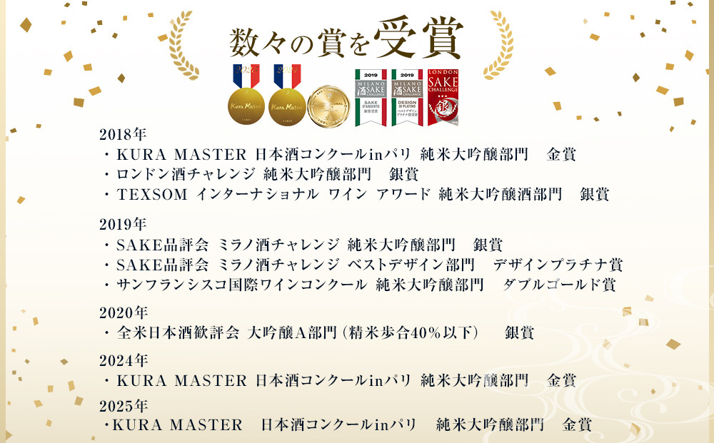 海外コンクール多数受賞「純米大吟醸酒 氷温貯蔵 旭神威」720ml 【 日本酒 アルコール お酒 高砂酒造 お取り寄せ 旭川市 北海道 】_05224
